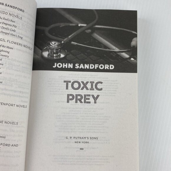 Toxic Prey Novel by John Sandford Paperback Book - Picture 8 of 9